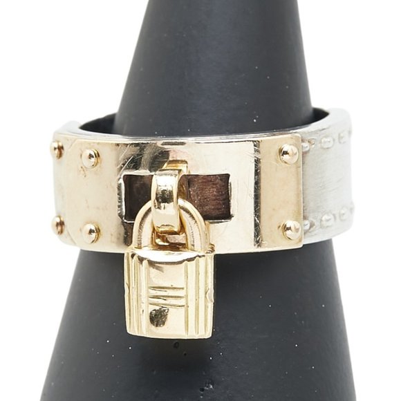 HERMES Gold Ring #52 - Picture 1 of 7